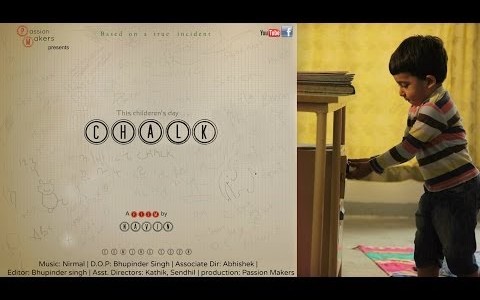 小さな少年が床に描いた絵。戦争で無くした大切なもの。。1:26からの展開に号泣です。。。