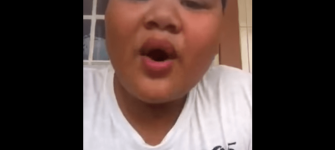 「Let It Go」を歌う少年に舞い降りたある奇跡