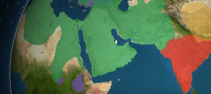 世界の宗教はどういう広まり方をしたのか？5000年の歴史を2分半で可視化した映像