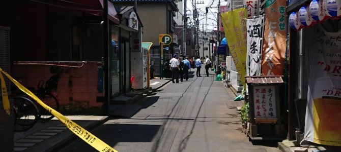 東京都清瀬市松山で男性が刃物で切りつけられる殺人未遂事件