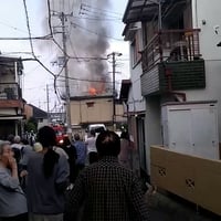 大阪 東大阪市本町付近で火事