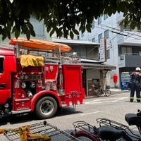 大阪府大阪市西成区で火事
