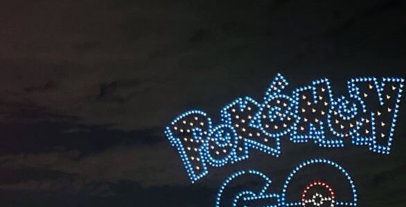 鴻巣花火大会でのポケモンドローンショーが凄いと話題に