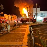 北海道河西郡芽室町で火事 北海道河西郡芽室町で火事