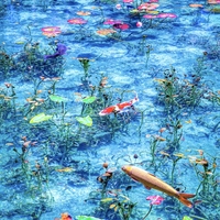 岐阜県のモネの池が話題　「SNSで拡散された写真は加工しすぎ、青くないし蓮は彩度が高くない」