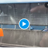 京葉道路　花輪IC付近で事故