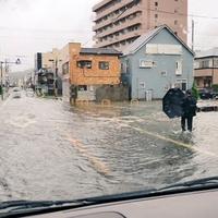 千葉県鴨川市付近に記録的な大雨