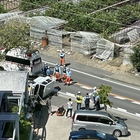 日本平さくら通り 静岡市清水区で事故