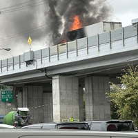 道央道　札幌南IC〜大谷地IC付近で事故
