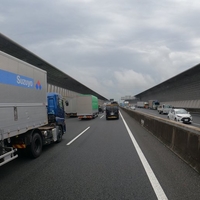 伊勢湾岸道　大府IC付近で事故