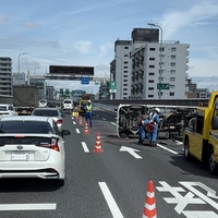 名古屋高速 都心環状線 で事故