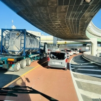 首都高 5号池袋線　板橋JCT付近で事故