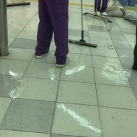 東京メトロ　押上駅で浸水！