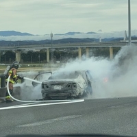 伊勢湾岸道 上り 豊田南IC→豊田JCT付近で事故