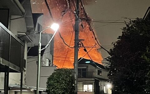 東京都杉並区　高円寺で2日連続火事