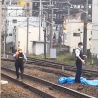 大和路線 郡山駅〜大和小泉駅で沿線火災