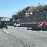 横浜新道 新保土ヶ谷IC付近で事故 横浜新道 新保土ヶ谷IC付近で事故