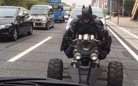 目撃出来たらラッキー！千葉のバットマン、通称チバットマン現る！