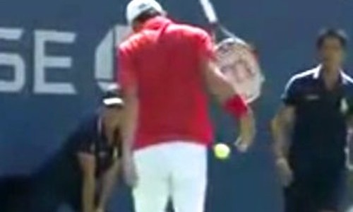 ラケットは友だち。錦織圭が“テニスの申し子”だと分かる１秒動画