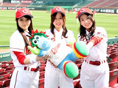 【見に行きたい！！】カープ女子が可愛すぎるぞ♡