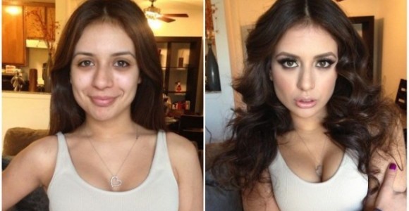 【劇的ビフォア&アフター】メイクで肉食系ゴージャス女子に大変身!! 【劇的ビフォア&アフター】メイクで肉食系ゴージャス女子に大変身!!