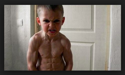 【 大きくなれないぞ！！ 】　ストロー君（5）腕立て伏せをやりすぎる少年！！