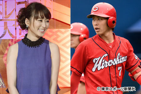 【速報】広島の堂林翔太(23)がTBSの枡田絵理奈アナウンサー(28)と結婚♡ 【速報】広島の堂林翔太(23)がTBSの枡田絵理奈アナウンサー(28)と結婚♡