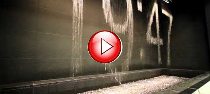 大阪駅にある「水時計」が海外で絶賛されている！！