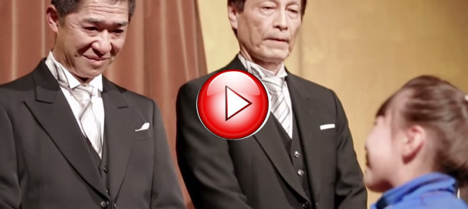 震災を乗り越えて迎えた門出。両親の前に現れたのは、小さな新郎新婦だった… 震災を乗り越えて迎えた門出。両親の前に現れたのは、小さな新郎新婦だった…