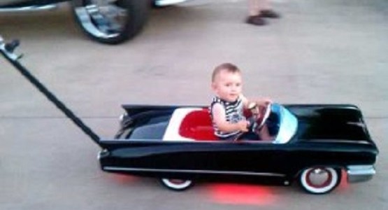 ドヤ顏炸裂！ 俺のベビーカーかっこいいだろぉ♪