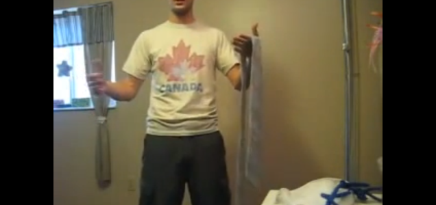 ５秒ですばやくネクタイを結ぶ方法！！