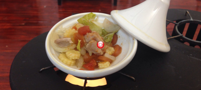 ミニチュア料理 タジン鍋♡