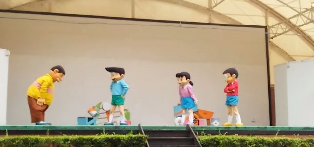 ジャイアンに悲劇が！首がすっ飛んでコロコロ転がる