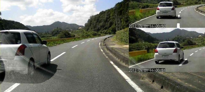 【ドラレコ】高速道路を運転中、突然意識を失ってしまった男性！アクセルが踏まれたまま暴走！！