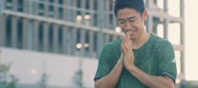 アディダスの新シューズが登場！日本代表の香川、内田、武藤らが試し履きしてみた！