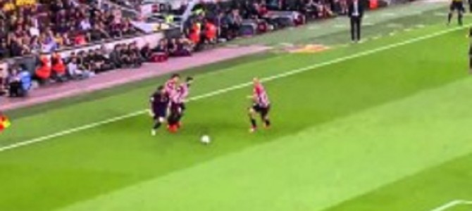 国王杯決勝で見せたメッシの4人抜き伝説ゴール！！国王杯決勝で見せたメッシの4人抜き伝説ゴール！！