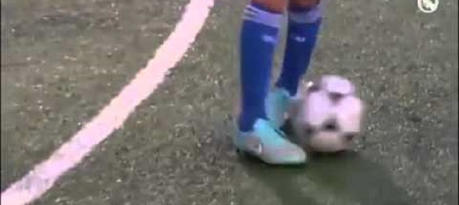 衝撃！！レアル下部組織中井卓大「ピピ」のテクニック！