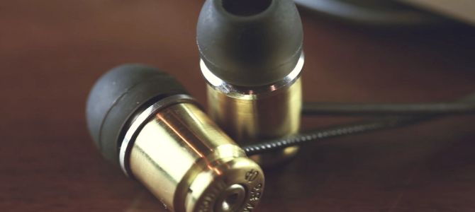 武器を楽器に！銃弾を素敵なイヤフォンに作り変える！！