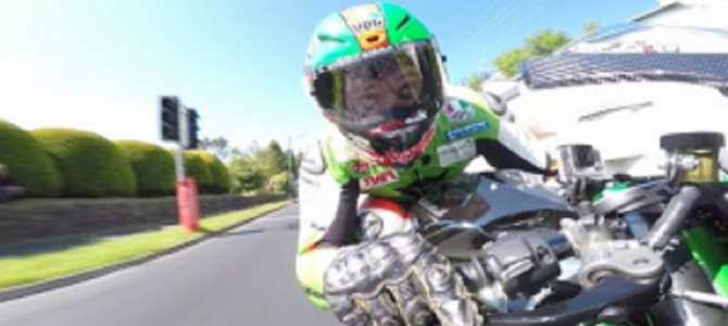 マン島での最高時速を更新したカワサキ「Ninja H2R」の車載映像が常軌を逸している！！