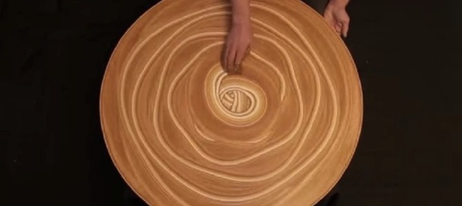 最後まで見てしまう「ロシアの回転サンドアートとテクノを組み合わせた動画」の中毒性がヤバイ