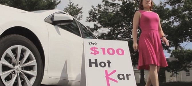 10分間耐えたら賞金100ドル！夏の車内で我慢大会を行ったところ…衝撃の結末に！