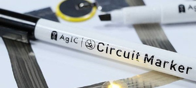 紙の上に線を描くと、そのまま電子回路になる魔法のペンを東大発ベンチャーが開発！