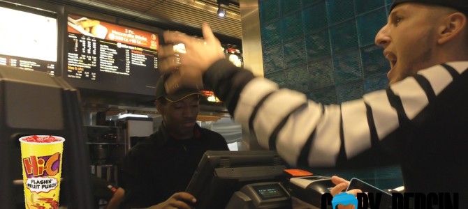 ラッパーが神技高速ラップで注文！店員「一つも通ってないわ〜w」