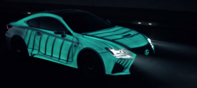 高鳴るドライバーの鼓動を車体に映した「レクサス」がめちゃめちゃカッコイイ！