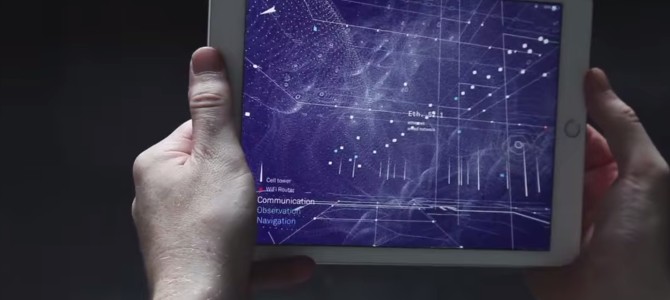 「マトリックス」みたい！無線の電波を視覚化するアプリが凄い！