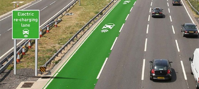 イギリス政府が走行中に充電ができる道路を発表! イギリス政府が走行中に充電ができる道路を発表!