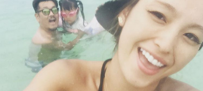 木下優樹菜さん「大きく突き出た臨月のお腹」を披露