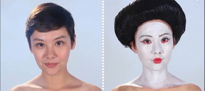 アメリカと日本のメイクはこんなに違う！美少女が実際にやってみた！