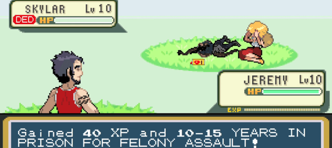 ポケモンの世界で人間同士のケンカが勃発！