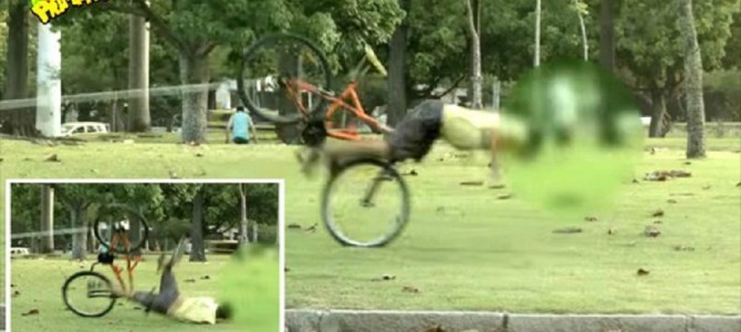 自転車泥棒は鉄拳制裁！ブラジルの自転車泥棒へ対するお仕置きドッキリが完全にやりすぎ！！